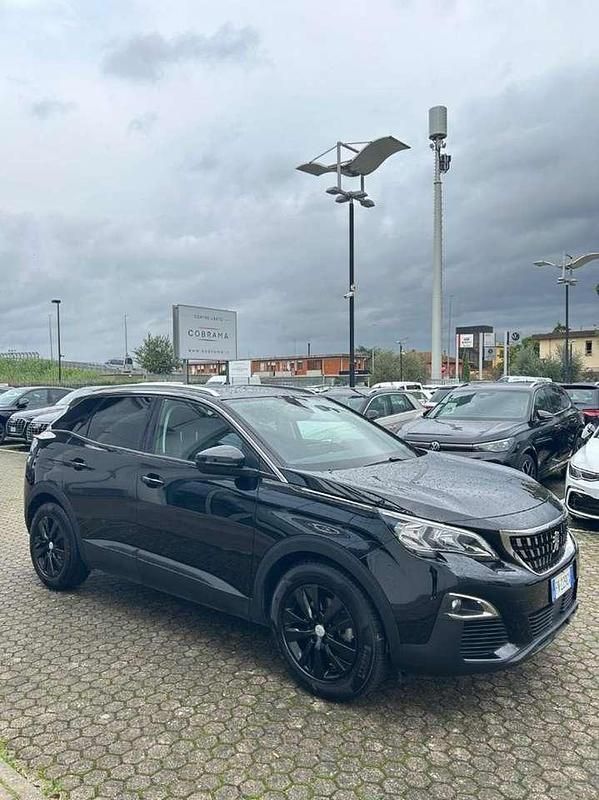 Usata Peugeot 3008 Allure 120 CV (88 kW) 2018 Nero Berlina