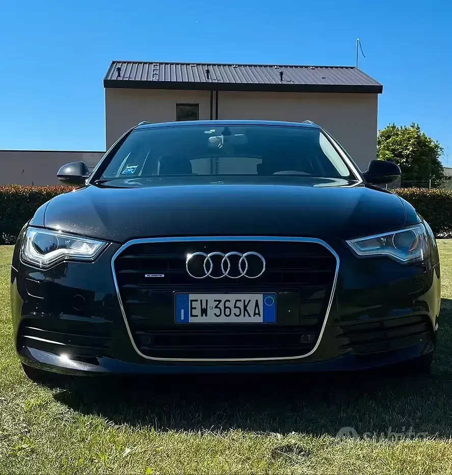Usata Audi A6 245 CV (180 kW) 2014 Nero Station wagon