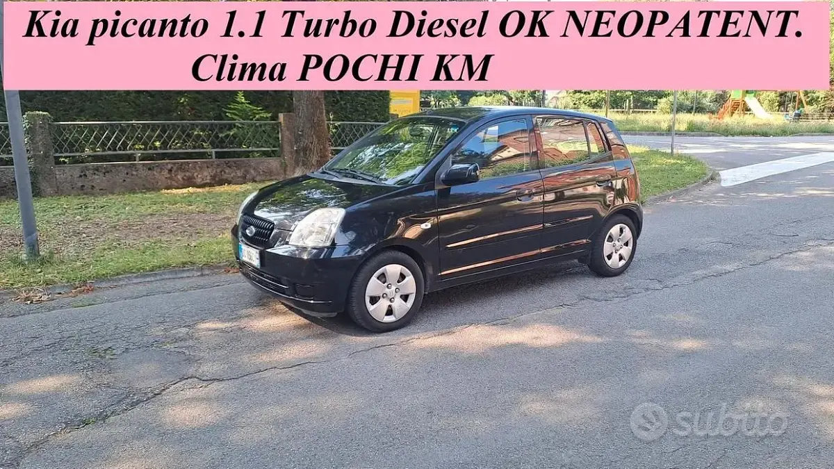 Usata Kia Picanto Turbo 75 CV (55 kW) 2007 Utilitaria