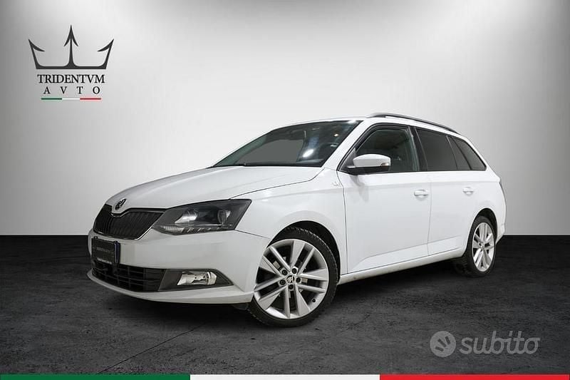 Usata Skoda Fabia Style 90 CV (66 kW) 2015 Bianco Station wagon