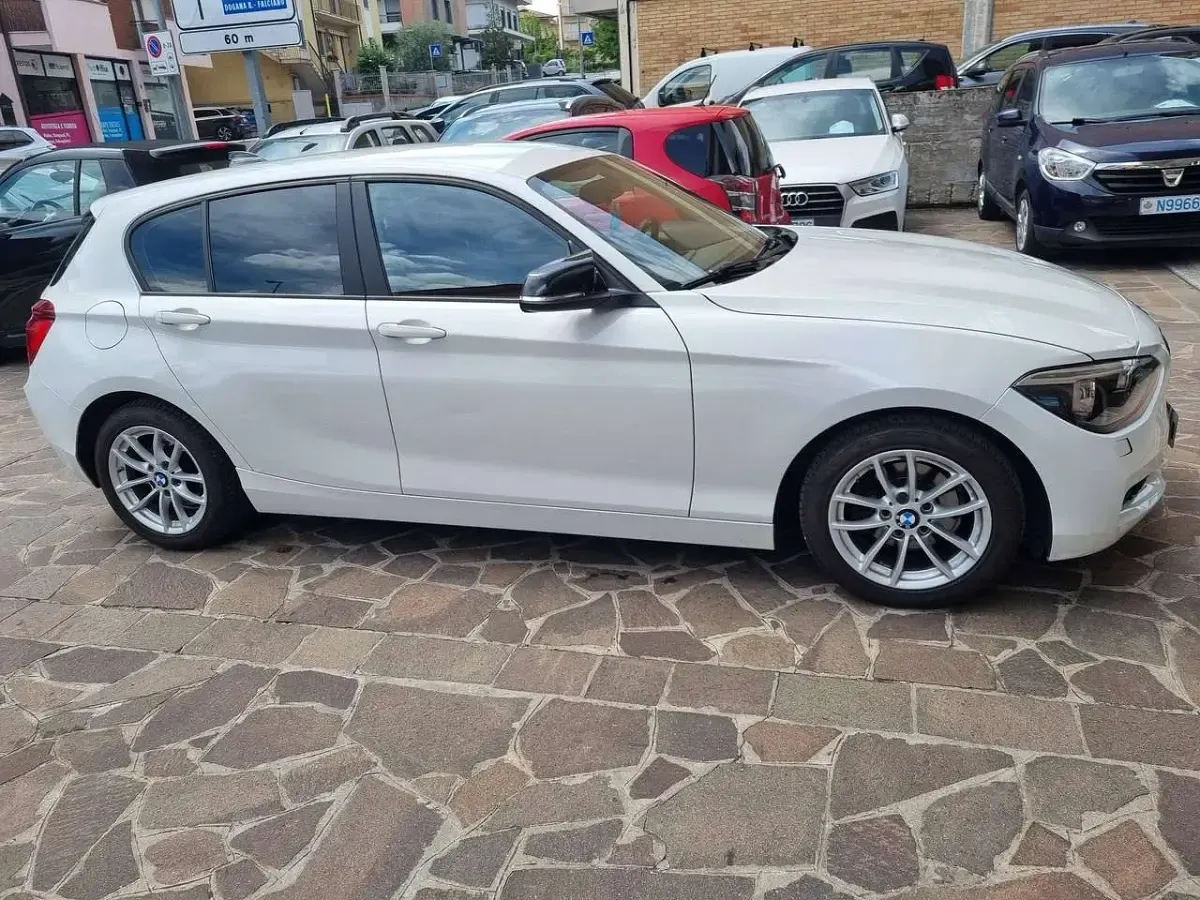 Usata BMW 116 116 CV (85 kW) 2014 Bianco Utilitaria