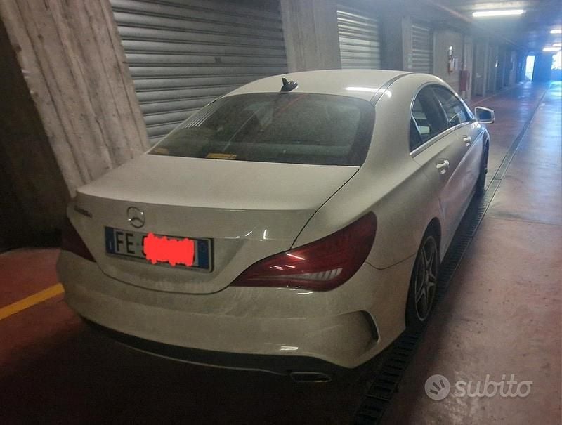 Usata Mercedes CLA180 109 CV (80 kW) 2016 Bianco Berlina