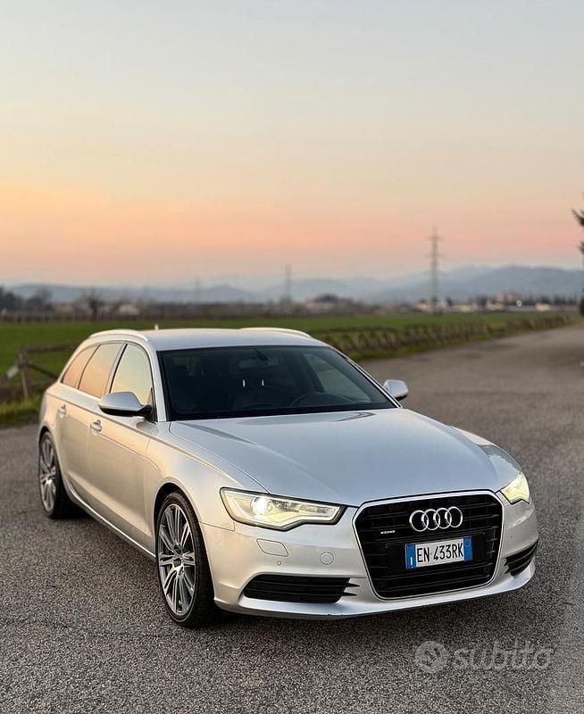 Usata Audi A6 S-Line 245 CV (180 kW) 2012 Grigio Station wagon