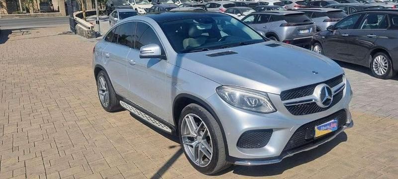 Usata Mercedes GLE350 Premium 258 CV (189 kW) 2017 Argento Coupé