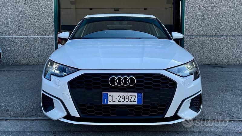 Usata Audi A3 Advanced Plus 150 CV (110 kW) 2022 Bianco Berlina