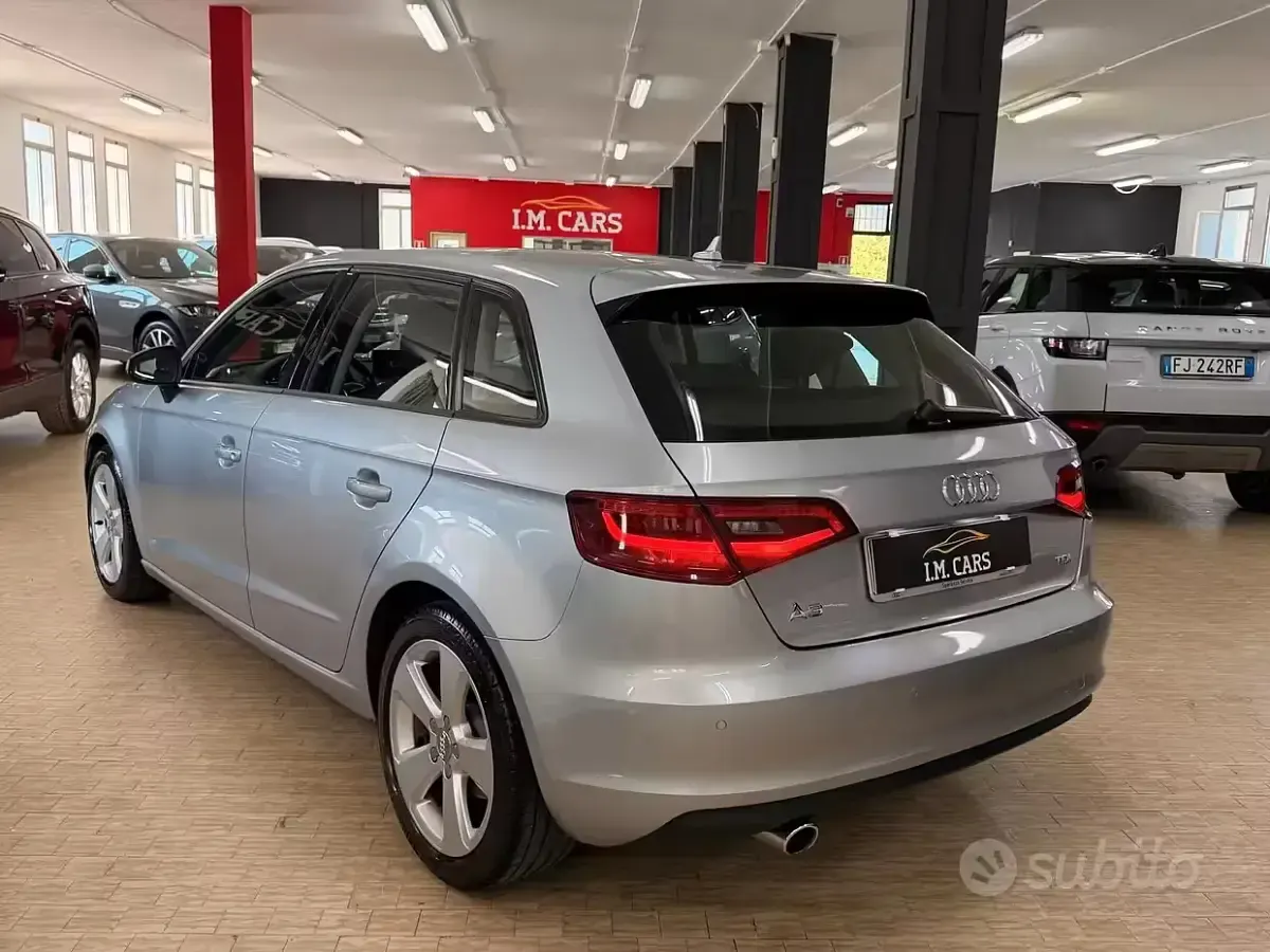 Usata Audi A3 Ambition 110 CV (80 kW) 2016 Grigio Berlina