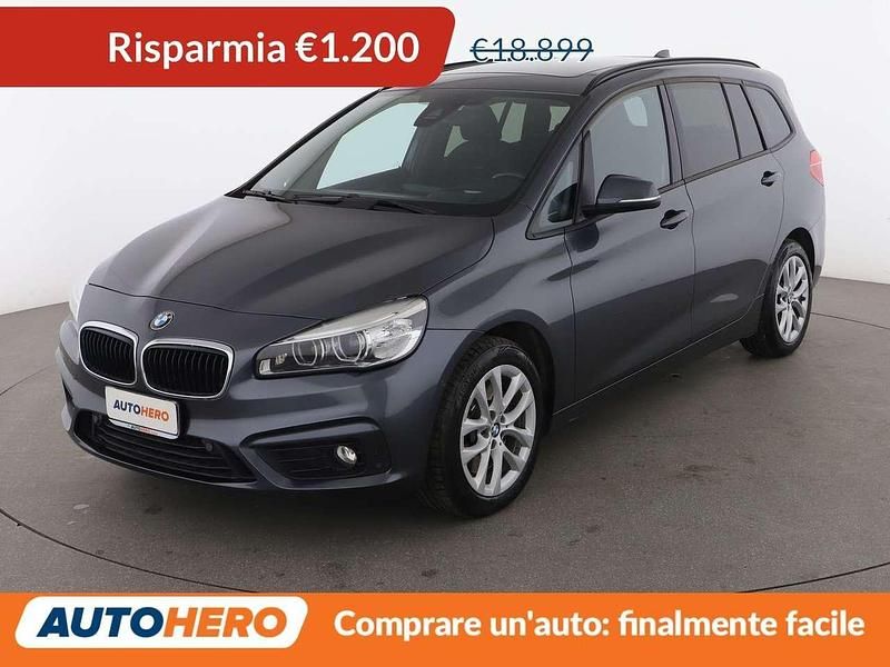 Usata BMW 220 Gran Tourer Advantage 190 CV (139 kW) 2016 Grigio Monovolume