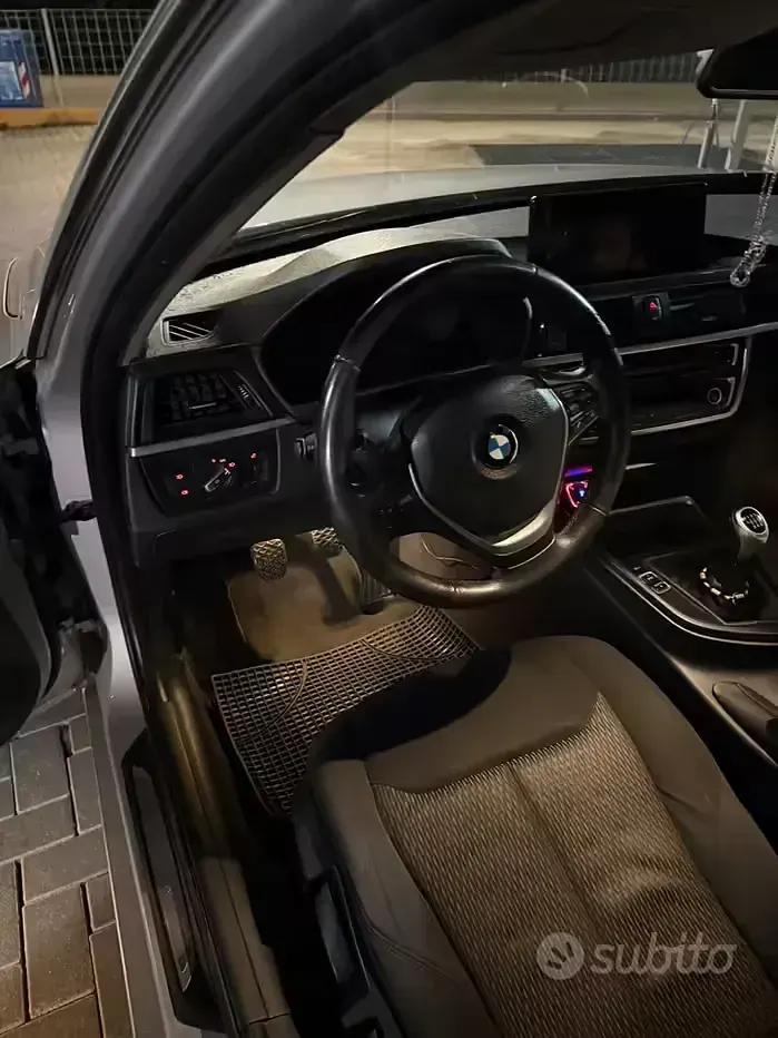Usata BMW 316 116 CV (85 kW) 2012 Grigio Berlina