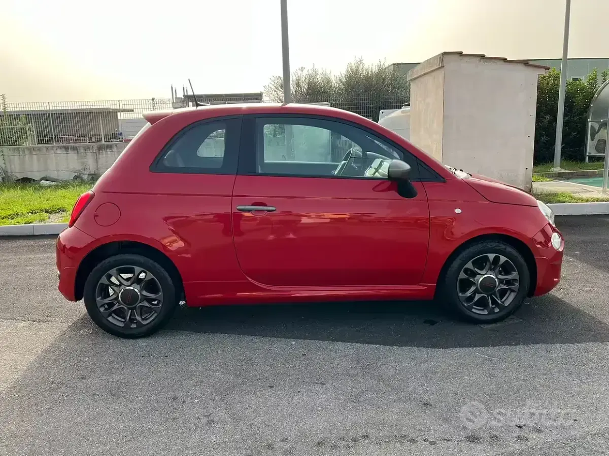 Usata Fiat 500 Sport 69 CV (50 kW) 2020 Rosso Berlina