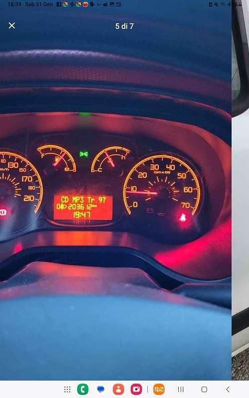 Usata Fiat Doblò Active 105 CV (77 kW) 2013 Bianco Monovolume