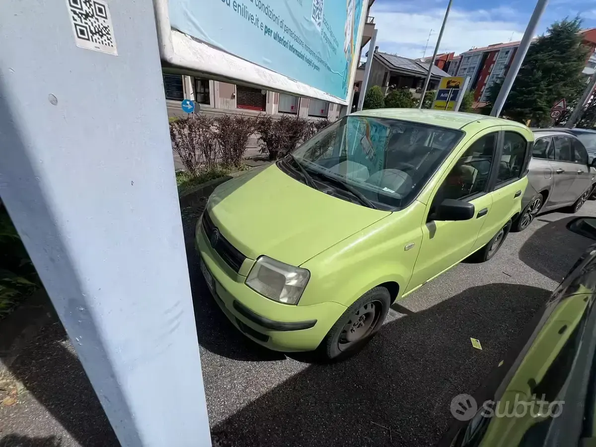 Usata Fiat Panda 60 CV (44 kW) 2005 Giallo Utilitaria