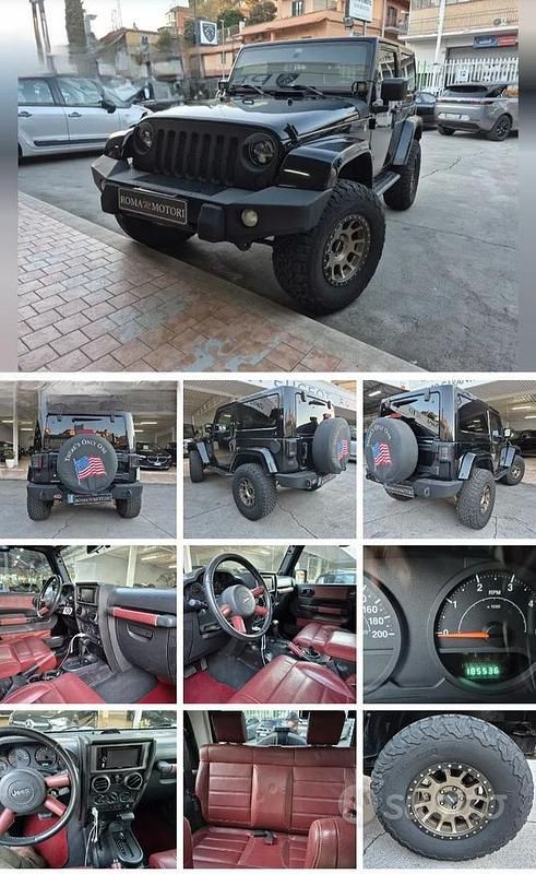 Usata Jeep Wrangler 2008 Nero SUV