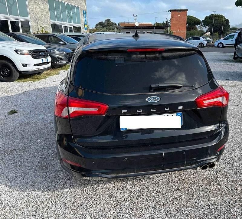 Usata Ford Focus Titanium 125 CV (91 kW) 2019 Nero Station wagon