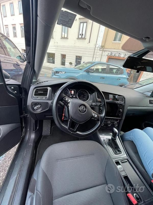 Usata VW Golf VII 110 CV (80 kW) 2018 Grigio Berlina