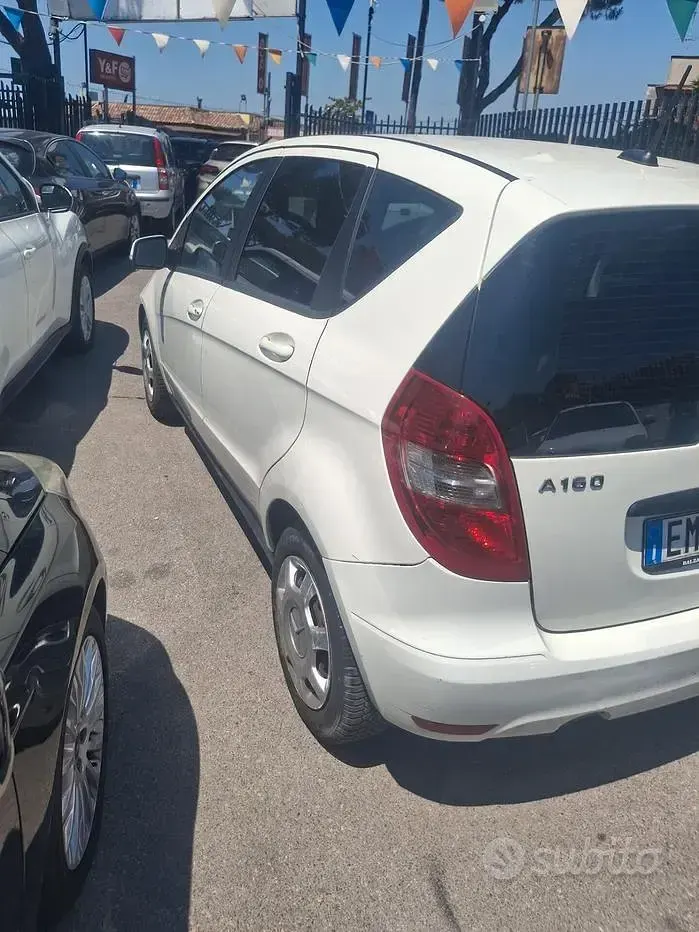 Usata Mercedes A160 Executive 95 CV (69 kW) 2012 Bianco Utilitaria
