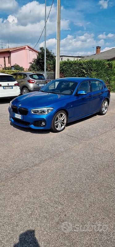 Blu/azzurro Usata 2015 BMW 120 M Sport Due volumi | 11.900 € (Buon prezzo) - Immagine 1/4