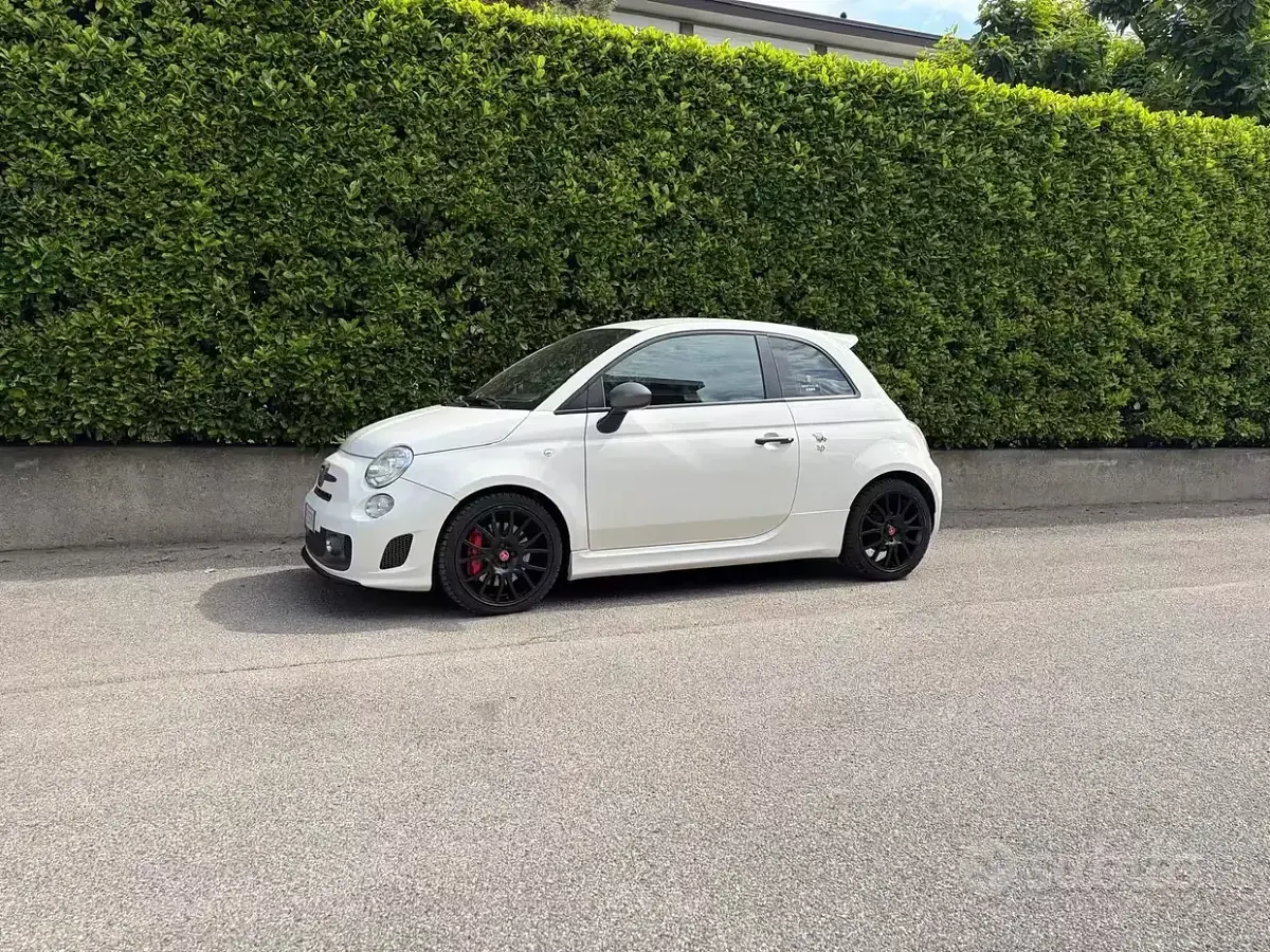 Usata Abarth 595 Competizione 180 CV (132 kW) 2015 Bianco Berlina