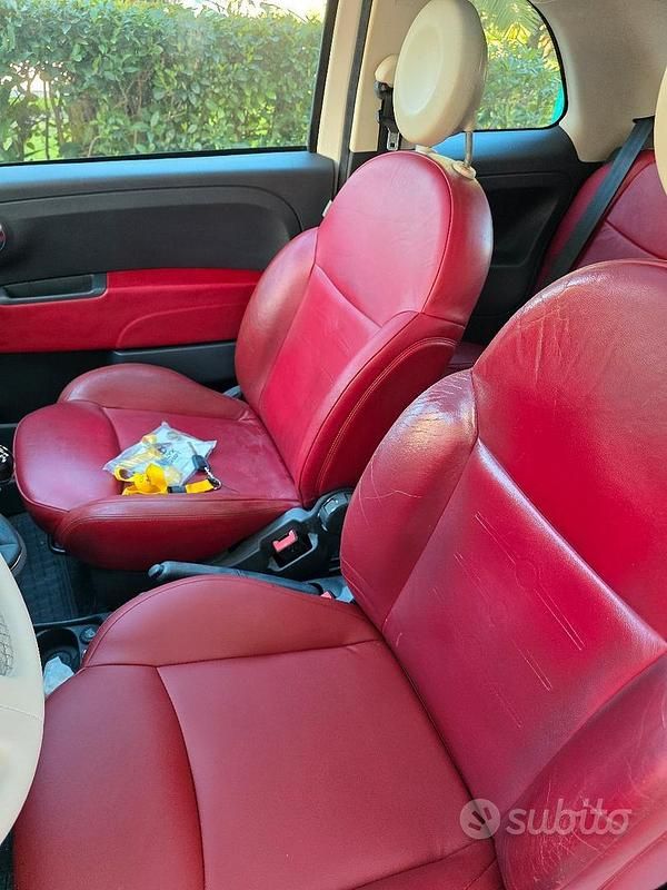 Usata Fiat 500 75 CV (55 kW) 2011 Bianco Berlina