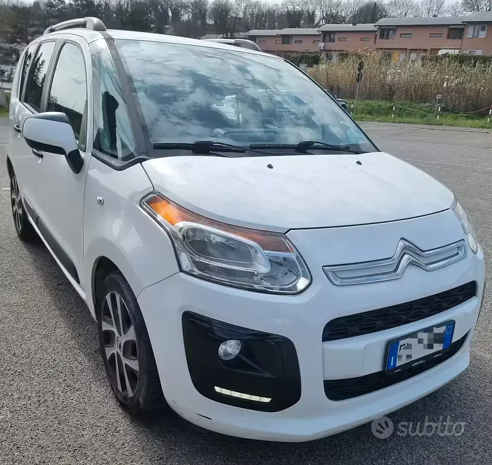 Usata Citroën C3 Picasso 92 CV (67 kW) 2014 Bianco Monovolume