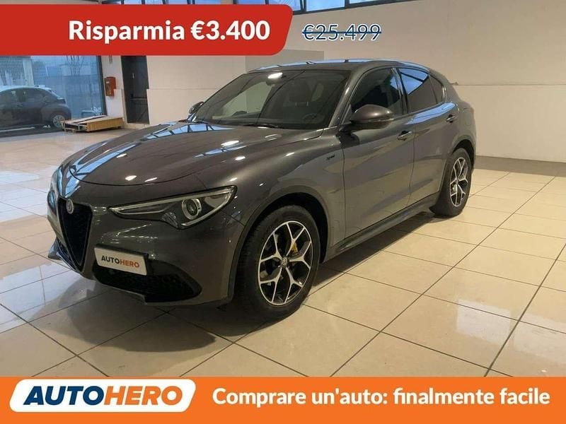 Usata Alfa Romeo Stelvio Sprint 190 CV (139 kW) 2020 Grigio SUV