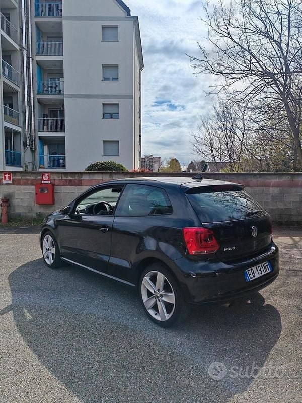 Usata VW Polo 85 CV (62 kW) 2010 Nero Utilitaria