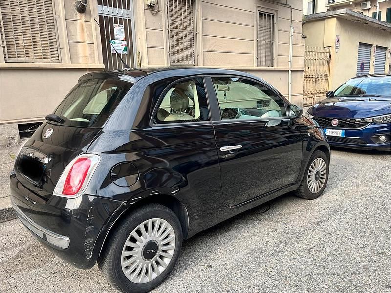 Usata Fiat 500 Pop 69 CV (50 kW) 2007 Nero Utilitaria