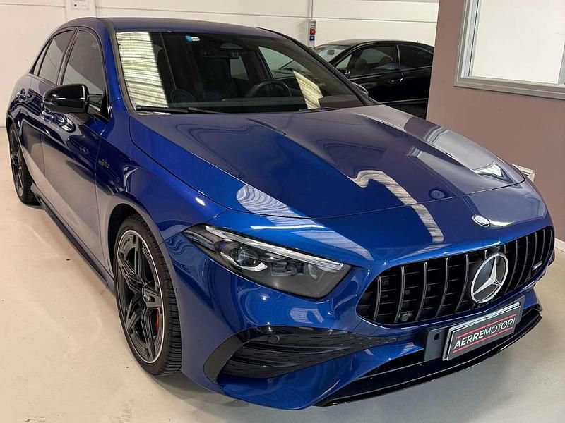 Usata Mercedes A35 AMG AMG Line Premium 306 CV (225 kW) 2024 Blu spettrale Berlina