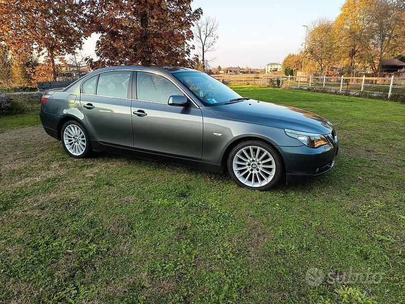 Usata BMW 525 Efficient Dynamics 163 CV (119 kW) 2005 Grigio Berlina