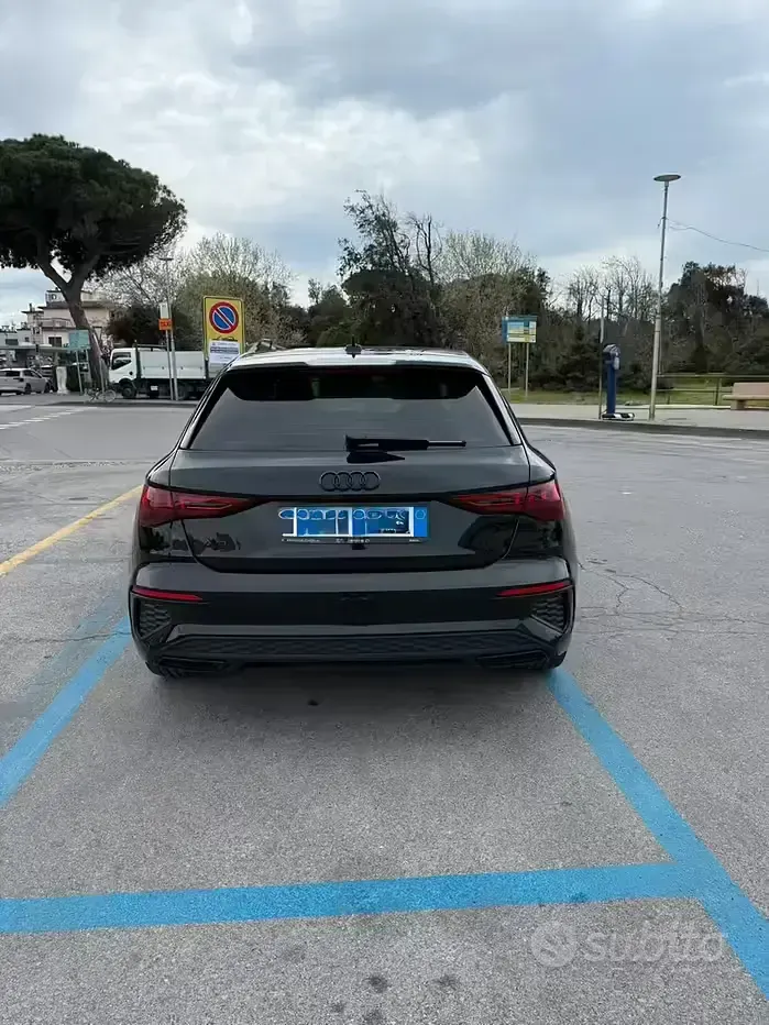 Usata Audi A3 S-Line 116 CV (85 kW) 2023 Nero Berlina