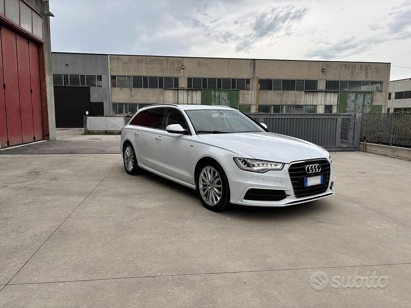 Bianco Usata 2014 Audi A6 Ambiente Station wagon | 12.300 € (Cara) - Immagine 1/4