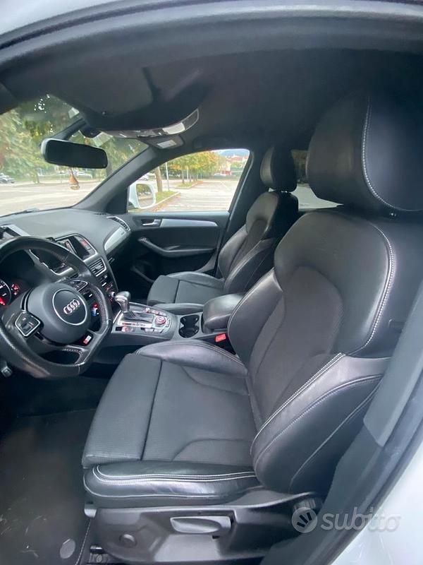 Usata Audi Q5 S-Line 190 CV (139 kW) 2016 Bianco SUV