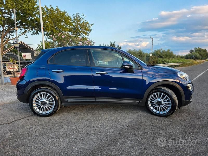 Usata Fiat 500X Connect 130 CV (95 kW) 2021 Blu SUV