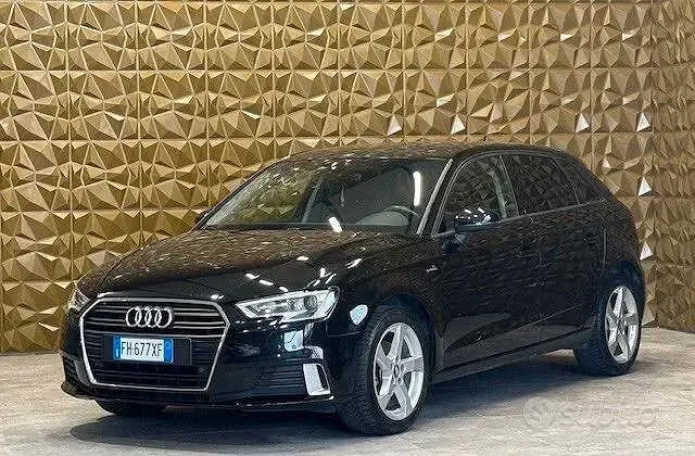 Usata Audi A3 Ambiente 110 CV (80 kW) 2017 Nero Berlina