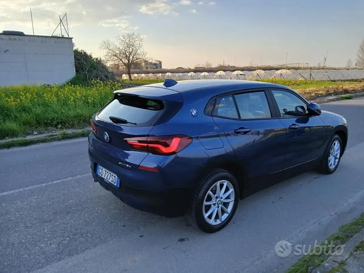 Usata BMW X2 116 CV (85 kW) 2021 Bluazzurro SUV