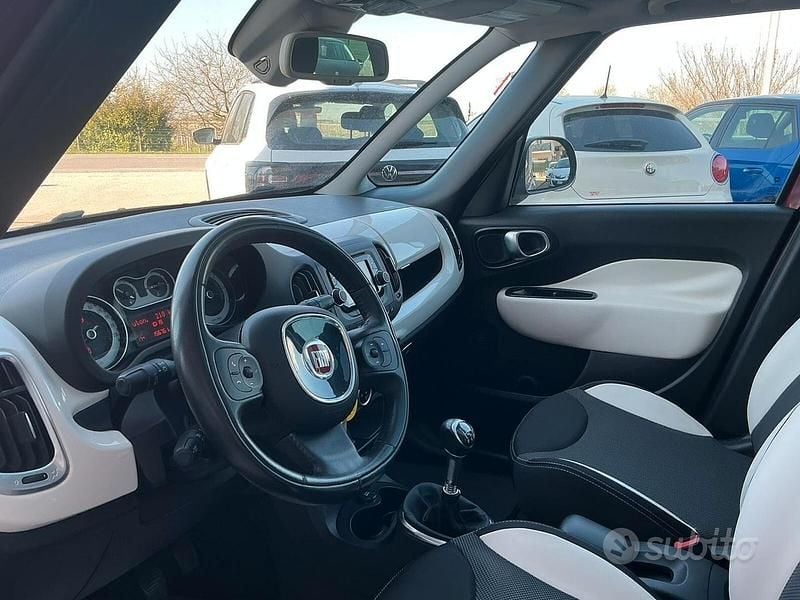 Usata Fiat 500L 85 CV (62 kW) 2014 Rosso Monovolume