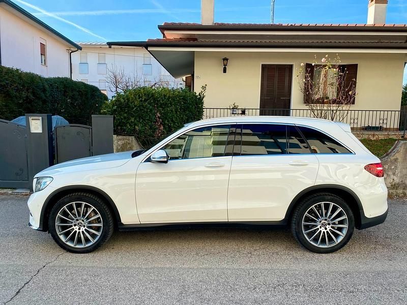Usata Mercedes GLC250 Premium 204 CV (150 kW) 2018 Bianco SUV