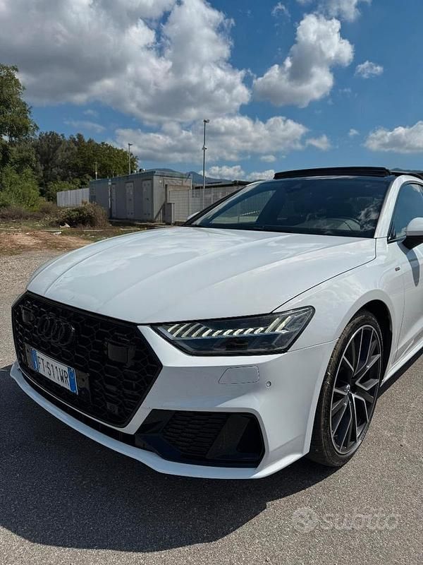 Usata Audi A7 Comfort 286 CV (210 kW) 2020 Bianco Berlina