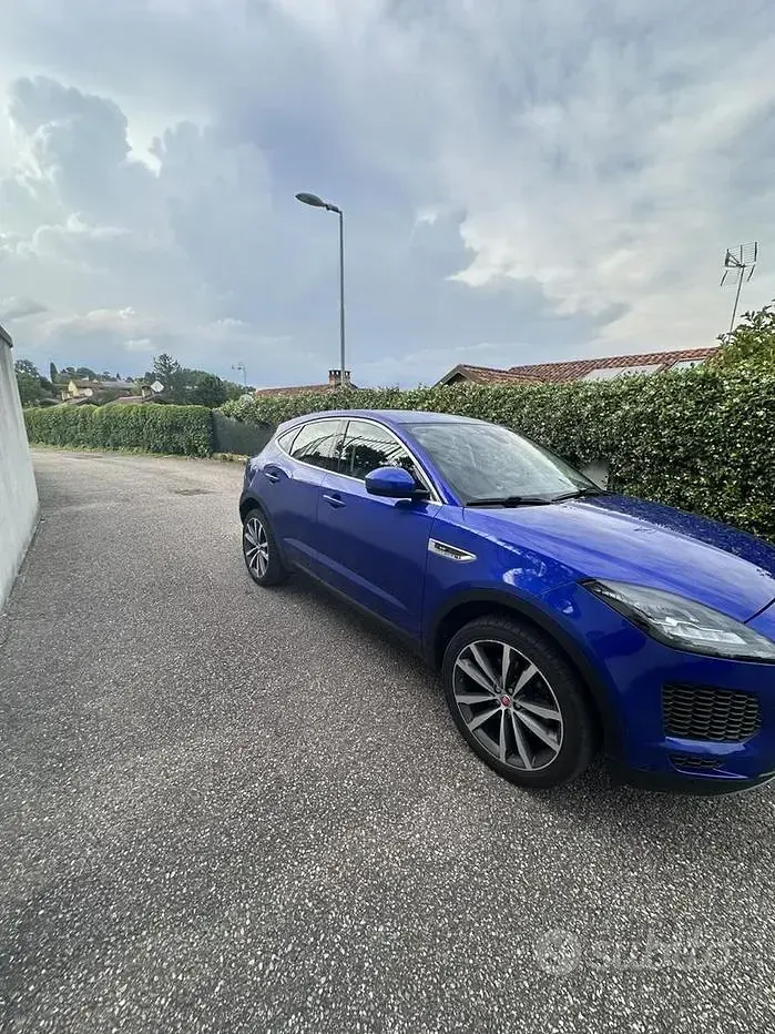 Usata Jaguar E-Pace SE 150 CV (110 kW) 2018 Blu SUV