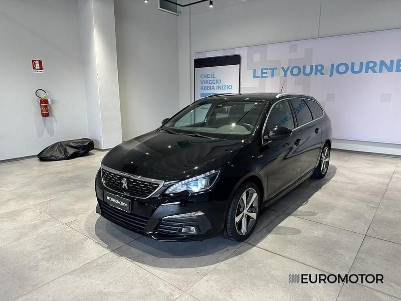 Nero Usata 2020 Peugeot 308 GT-line Station wagon | 15.300 € (Cara) - Immagine 1/4