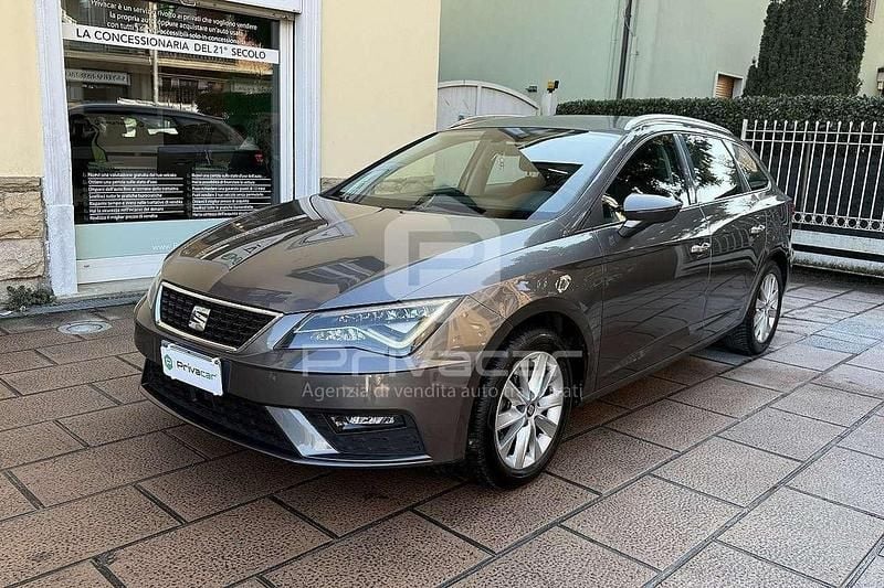 Usata Seat Leon ST Business 116 CV (85 kW) 2018 Grigio Station wagon