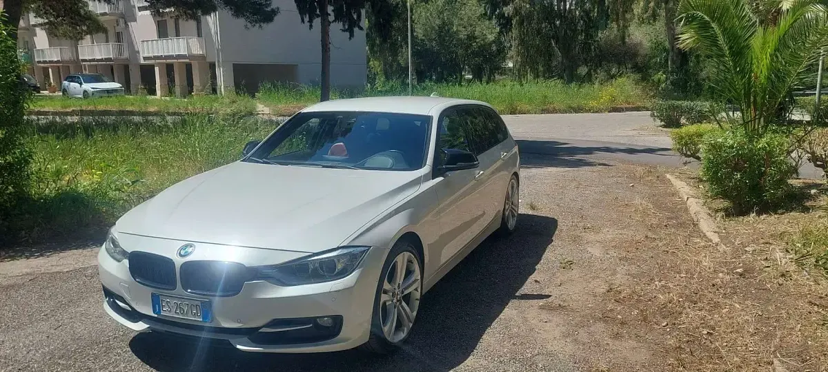 Usata BMW 325 Sport Line 218 CV (160 kW) 2014 Bianco Station wagon