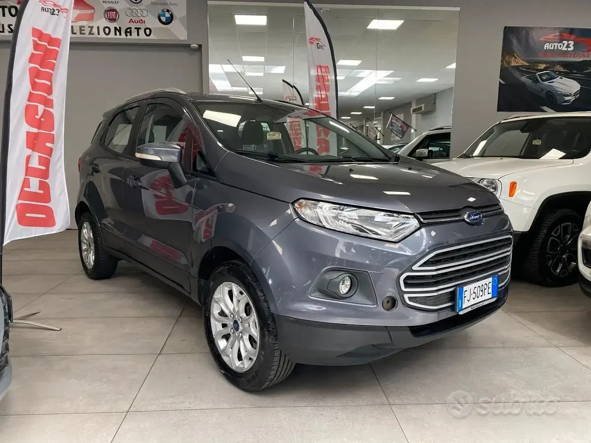 Usata Ford Ecosport Titanium 125 CV (91 kW) 2017 Grigio SUV
