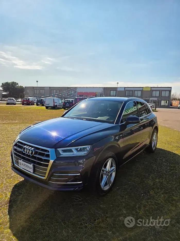 Usata Audi Q5 S-line plus 286 CV (210 kW) 2019 Blu/azzurro SUV