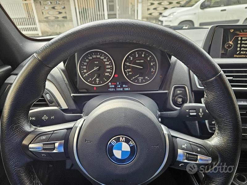 Usata BMW 118 M Sport 2015 Bianco Utilitaria