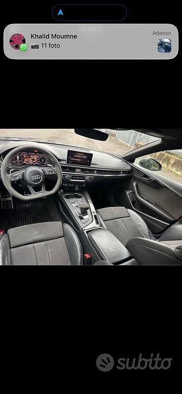 Usata Audi A5 190 CV (139 kW) 2017 Nero Coupé