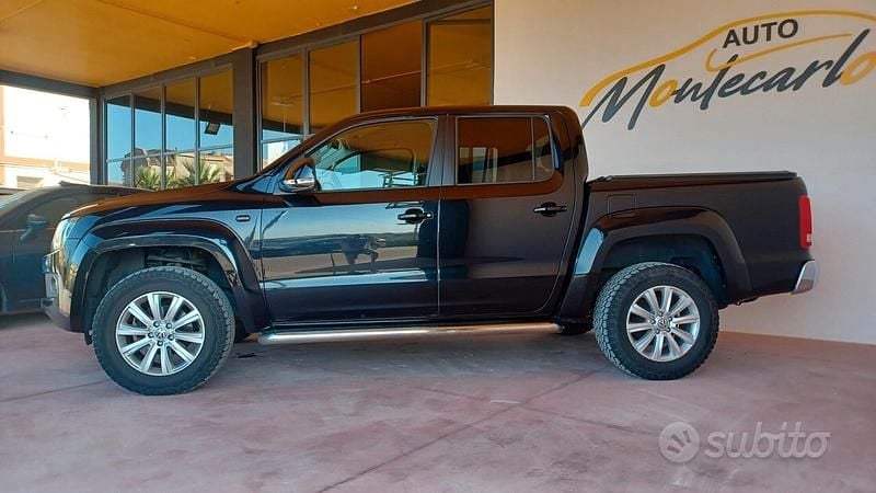 Usata VW Amarok 180 CV (132 kW) 2013 Nero Pick-up