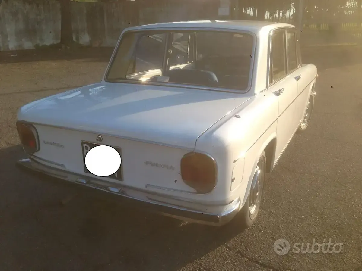 Usata Lancia Fulvia 1970 Bianco Berlina