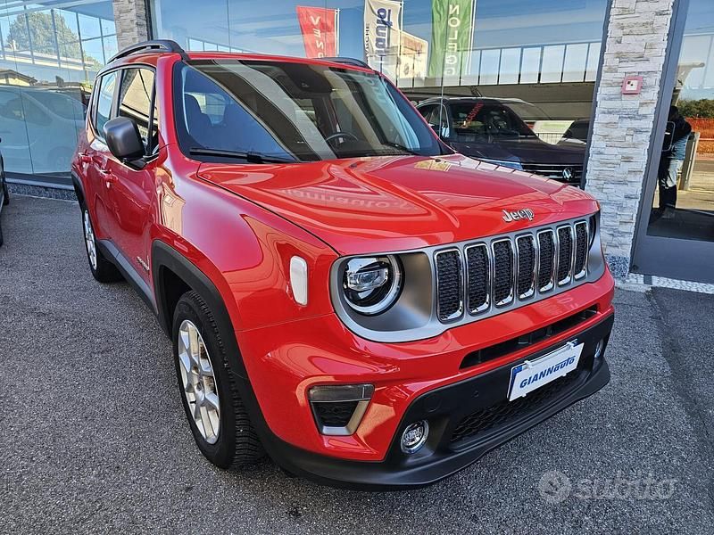 Usata Jeep Renegade Limited 120 CV (88 kW) 2020 Rosso SUV