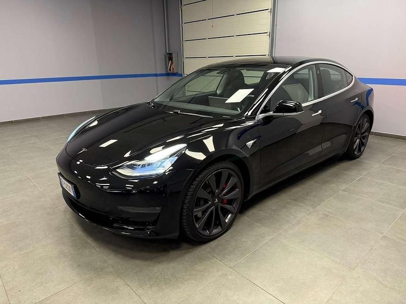Usata Tesla Model 3 Performance 155 kW (211 CV) 2020 Nero Berlina