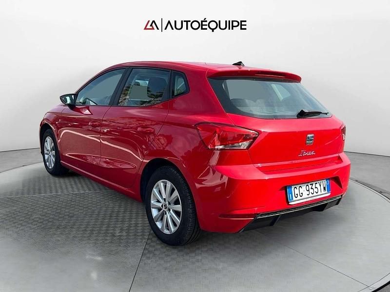 Usata Seat Ibiza Style 90 CV (66 kW) 2021 Rosso Utilitaria